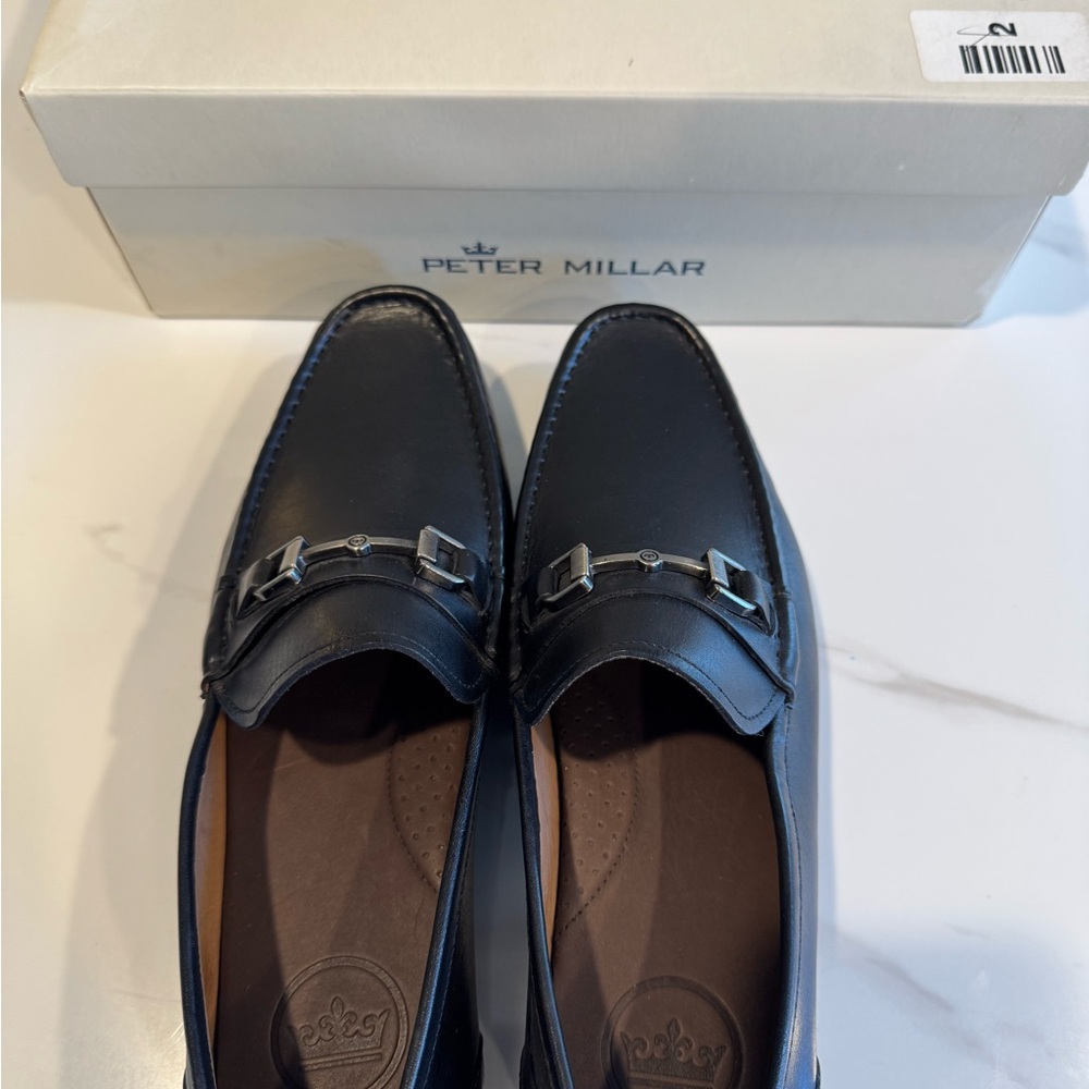 Peter Millar Crown Leather Bit Loafer - Size 10 NWB
